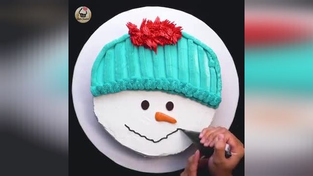 آموزش آشپزی - ایده های تزیین کیک های خانگی برای کریسمس 