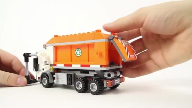آموزش خلاقیت با لگو (Lego City 60118 Garbage Truck)