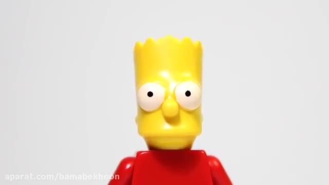 آموزش لگو بازی -لگو سیمپسون ها (Simpsons) - لگوی مینی کاراکتر بارت (Bart)