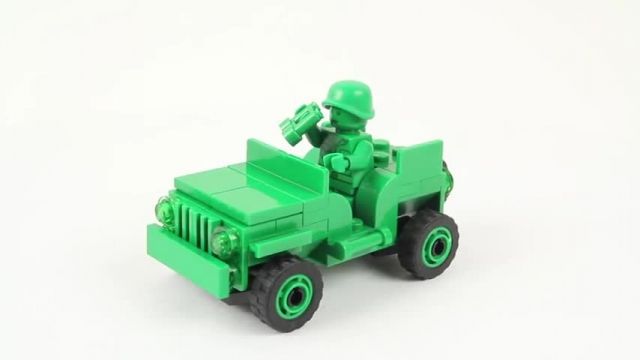 آموزش اسباب بازی های فکری لگو (Lego Toy Story 7595 Army Men on Patrol)