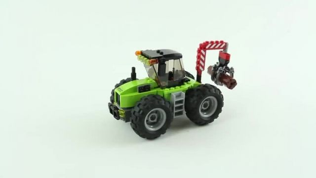 آموزش لگو اسباب بازی (Lego City 60181 Forest Tractor)