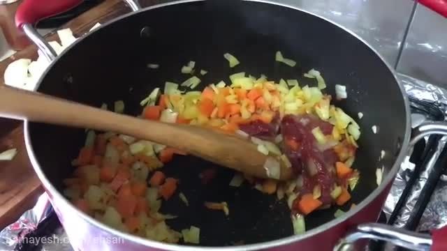 نحوه درست کردن سوپ مرغ
