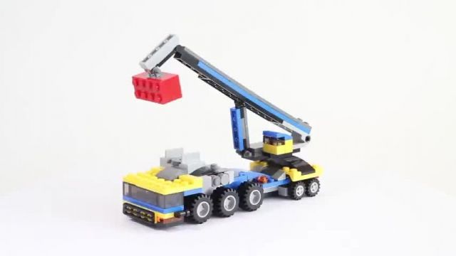 آموزش لگو و ساخت و ساز (Lego Creator 31033 Mobile crane)