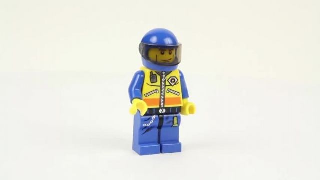 آموزش اسباب بازی لگو (Lego City 7738 Coast Guard Helicopter Life Raft)