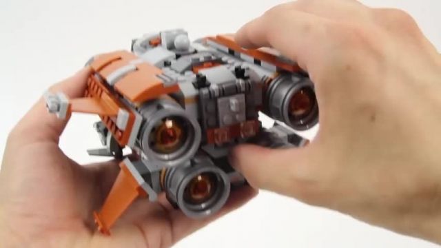 آموزش لگو و ساخت و ساز فکری (Lego Star Wars 75178 Jakku Quadjumper)