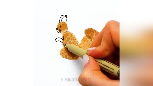 آموزش ترفندهای کاربردی - 35 ترفند نقاشی با انگشت برای سرگرم شدن کودکان در خانه