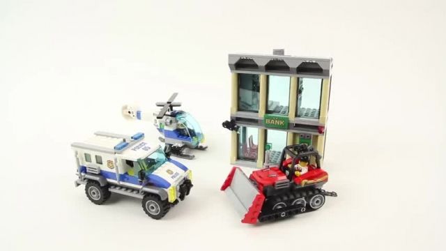 آموزش اسباب بازی های لگو (Lego City 60140 Bulldozer Break-In)