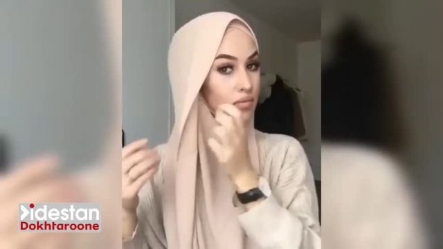 آموزش بستن شال و روسری - بستن حجاب و روسری دخترانه (عید 98)
