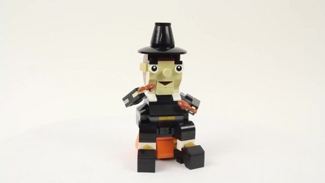 آموزش ساخت سریع اسباب بازی لگو (Lego Seasonal 40204 Pilgrim's Feast)