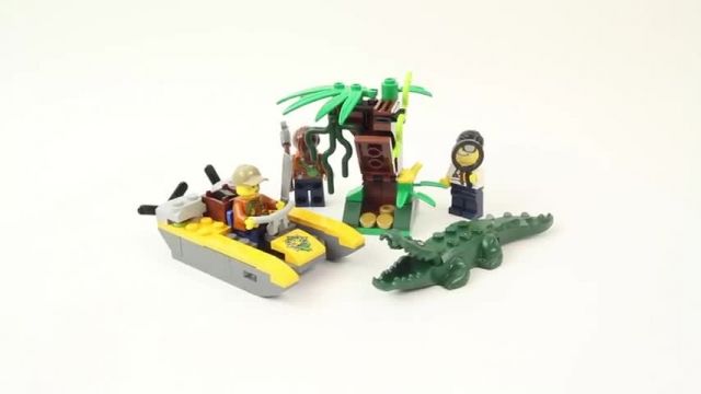 آموزش بازی با اسباب بازی های لگو (Lego City 60157 Jungle Starter Set)
