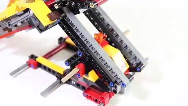 آموزش لگو بازی - درست کردن یک شیر رباتیک جنگنده