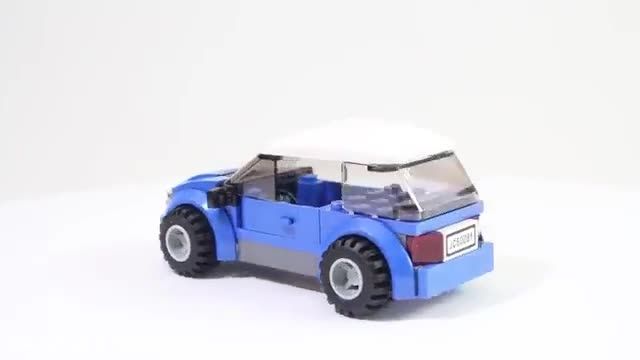 آموزش لگو بازی -ماشین حمل خودروهای خراب و تصادف کرده