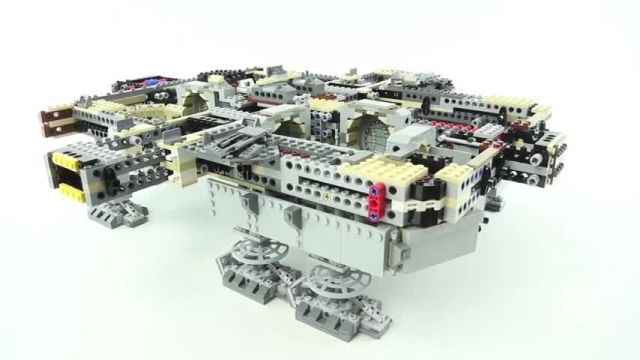 آموزش لگو فکری و اسباب بازی (Lego Star Wars 75192 Millennium Falcon)