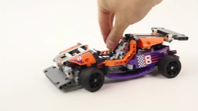 آموزش بازی با اسباب بازی های لگو (Lego Technic 42048 Track Car)