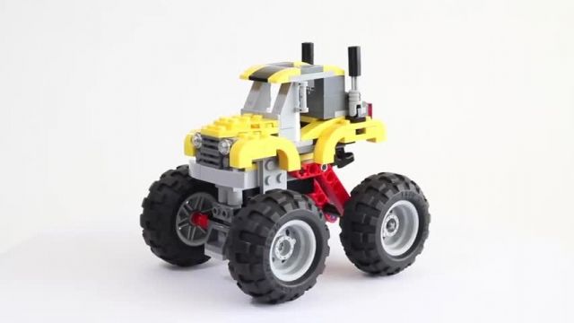 آموزش لگو و ساخت و ساز (Lego Creator 31022 Monster truck)
