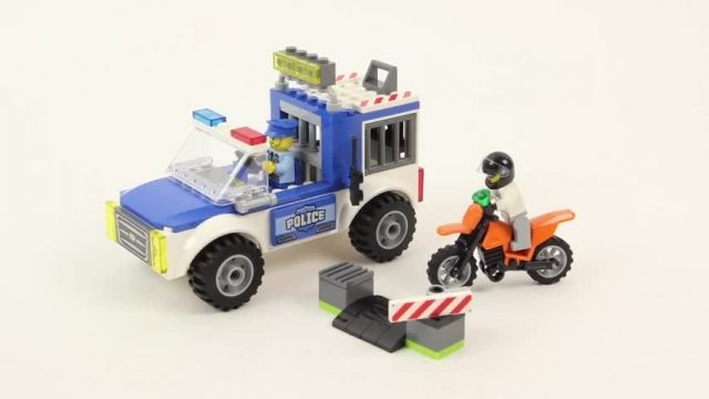 آموزش اسباب بازی های لگو (Lego Junior 10735 Police Truck Chase)