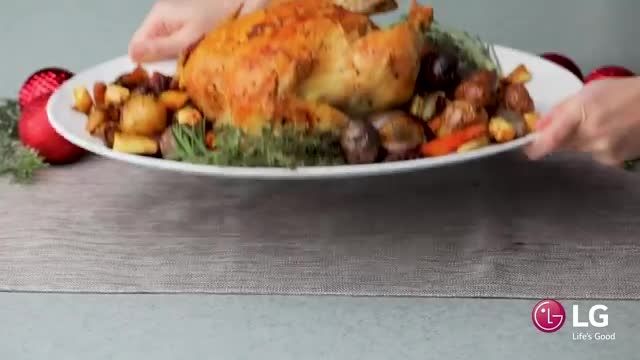 نکات کاربردی آشپزی - آموزش و طرز تهیه مرغ کبابی با کره و سبزیجات