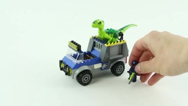 آموزش لگو اسباب بازی (Lego Jurassic World 10757 Raptor Rescue Truck)