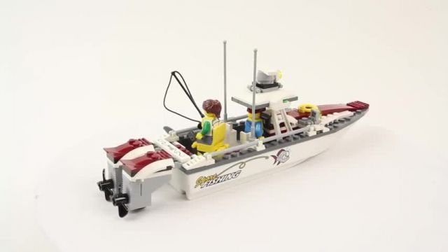 آموزش اسباب بازی های لگو (Lego City 60147 Fishing Boat)