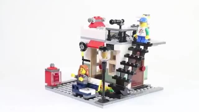 آموزش ساخت یک اداره پست با لگو (Lego Creator 31036)