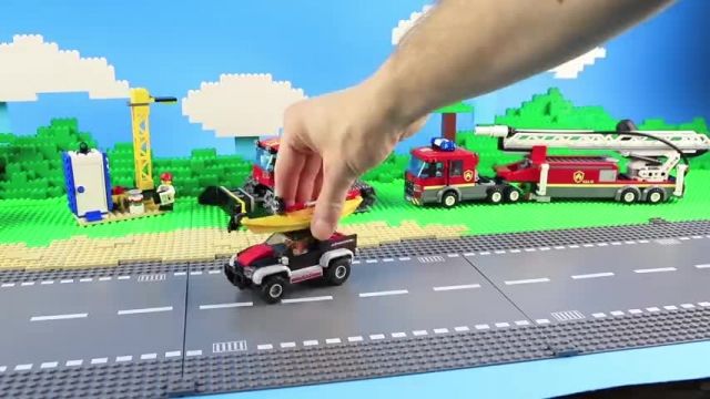 آموزش لگو اسباب بازی (LEGO CITY 60240 Kayak Adventure)