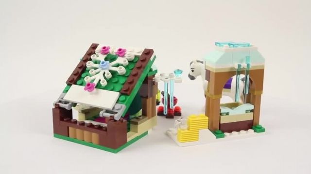آموزش اسباب بازی های فکری لگو(Lego Frozen 41147 Anna's Snow Adventure)