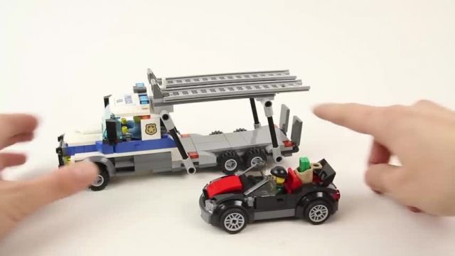 آموزش اسباب بازی های لگو (Lego City 60143 Auto Transport Heist)