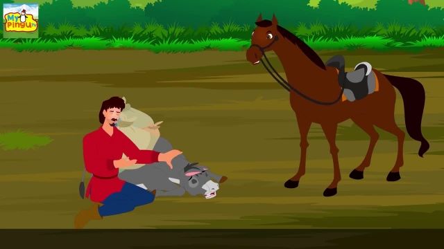 دانلود کارتون داستان اسب مغرور و الاغ با زیرنویس انگلیسی برای تقویت زبان 