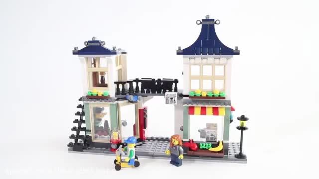 ساخت فروشگاه اجناس کادویی با لگو (Lego Creator 31036)