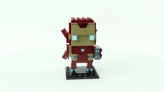 آموزش لگو اسباب بازی (Lego BrickHeadz 41604 Iron Man MK50)
