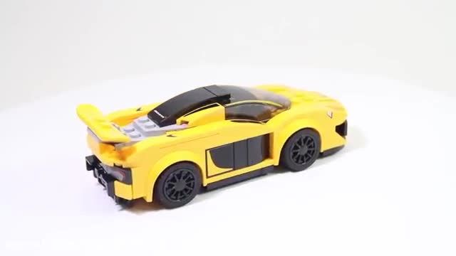 آموزش لگو بازی  - ساخت ماشین مکلارن (75909 McLaren P1)