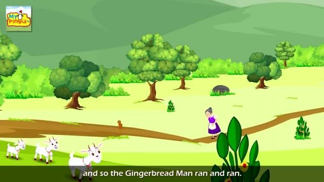 دانلود کارتون داستان مرد نان زنجبیلی با زیرنویس انگلیسی برای تقویت زبان 