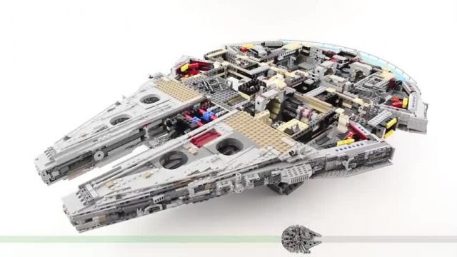 آموزش اسباب بازی لگو (LEGO Millennium Falcon)
