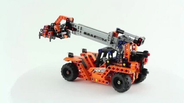 آموزش لگو اسباب بازی (Lego Technic Container Yard)