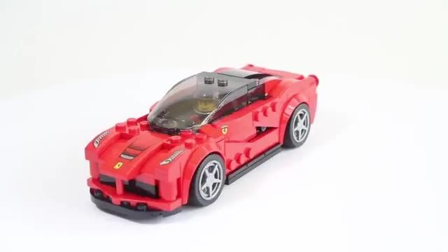 آموزش لگو بازی  - ساخت ماشین فراری 75899 LaFerrari