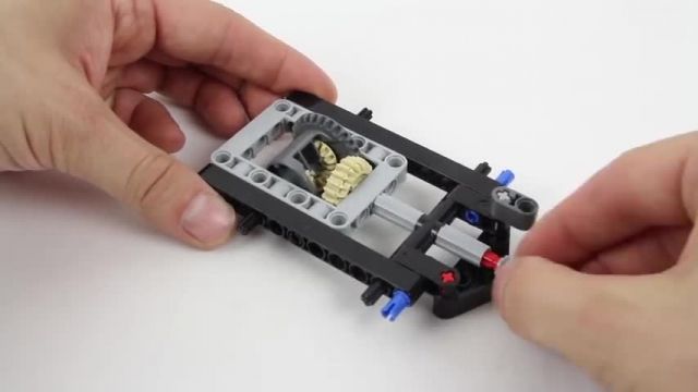 آموزش لگو اسباب بازی (Lego Technic Front Loader)