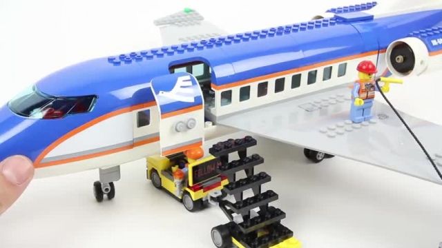 آموزش ساخت و ساز لگو (Lego City 60104 Airport Passenger Terminal)