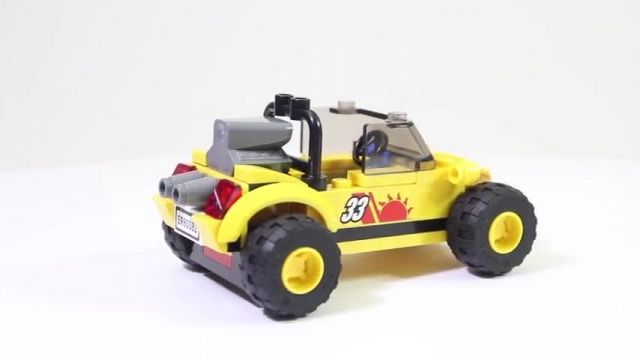 آموزش لگو و ساخت و ساز (Lego City 60082 Dune Buggy Trailer)