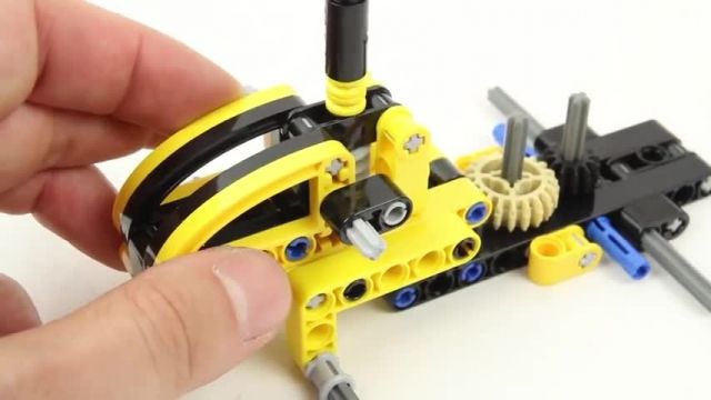 آموزش ساخت سریع اسباب بازی لگو (Lego Technic 42004 Mini Backhoe Loader)
