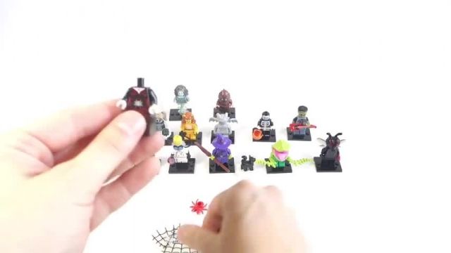 آموزش خلاقیت با لگو (Lego Minifigures SERIES 14 Monsters !!!)