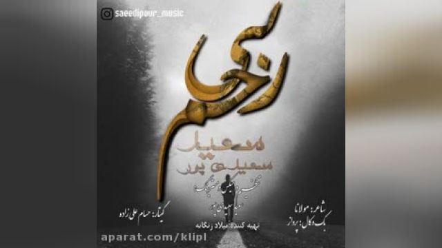 دانلود آهنگ بی رحم از سعید سعیدی پور 