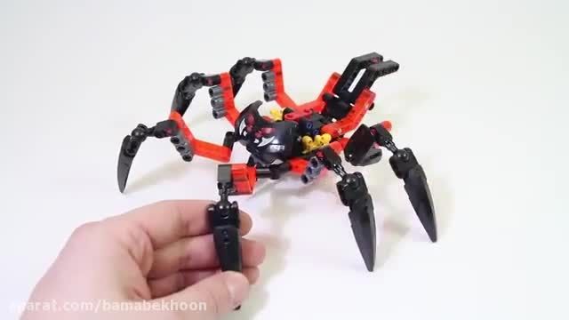 آموزش لگو بازی - ساخت یک عنکبوت بزرگ 70790