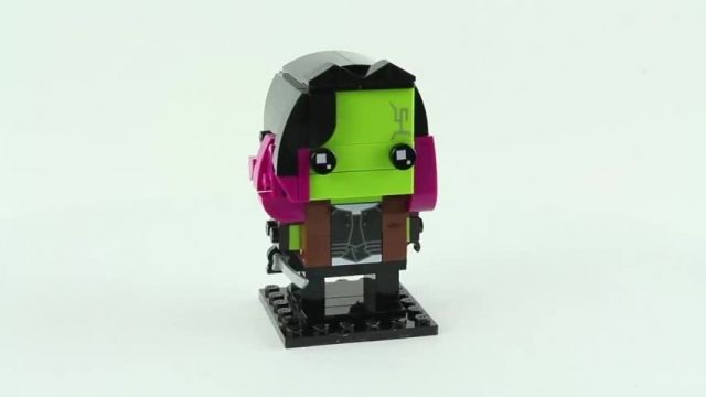 آموزش لگو اسباب بازی (Lego BrickHeadz 41607 Gamora)