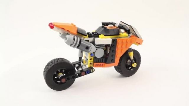 آموزش ساخت و ساز با اسباب بازی لگو (Lego Creator 31059 Sunset Street Bike)