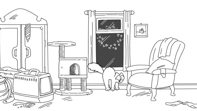 دانلود کارتون گربه سایمون - این داستان "اتش بازی"