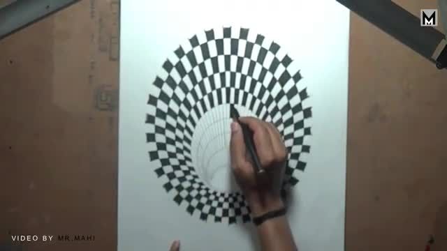 آموزش ترفندهای کاربردی - 3 ترفند حقه بازی روی کاغذ با نقاشی برای علاقه مندان