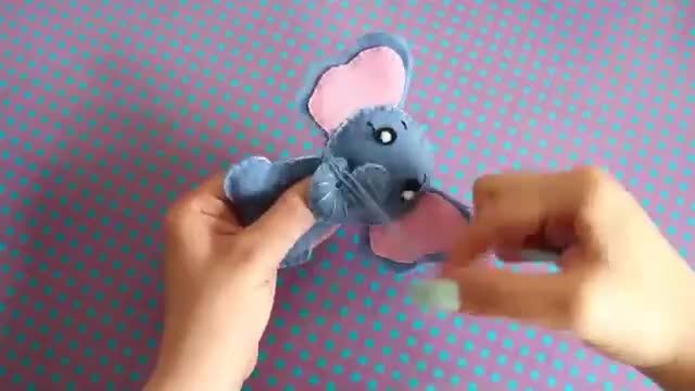 نحوه درست کردن فیل نمدی زیبا برای کودکان