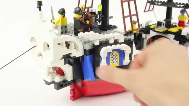 آموزش اسباب بازی های فکری لگو (Lego Classic 6289 Red Beard Runner)