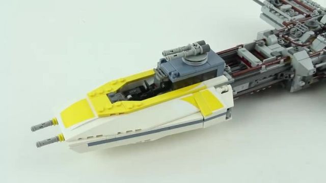 آموزش لگو اسباب بازی (Lego Star Wars 75181 Y-wing Starfighter)