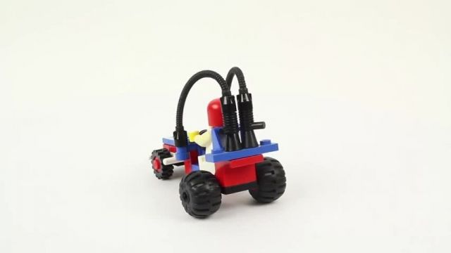 آموزش اسباب بازی های ساختنی لگو (Lego - Back To History - 6502 Turbo Racer)